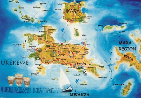 Ukerewe Map